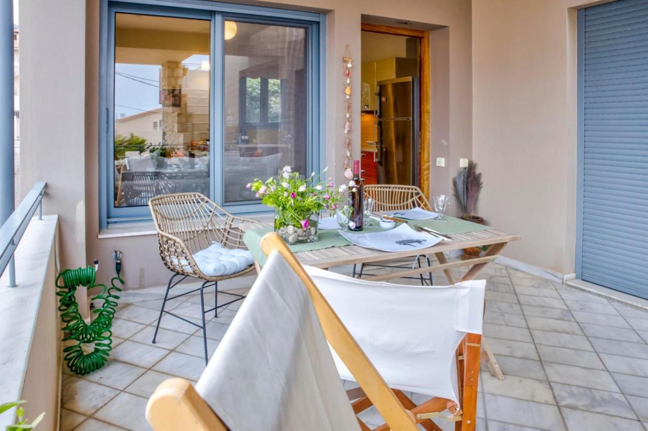 Monemvasia Modern Flat With Partial View Exterior foto